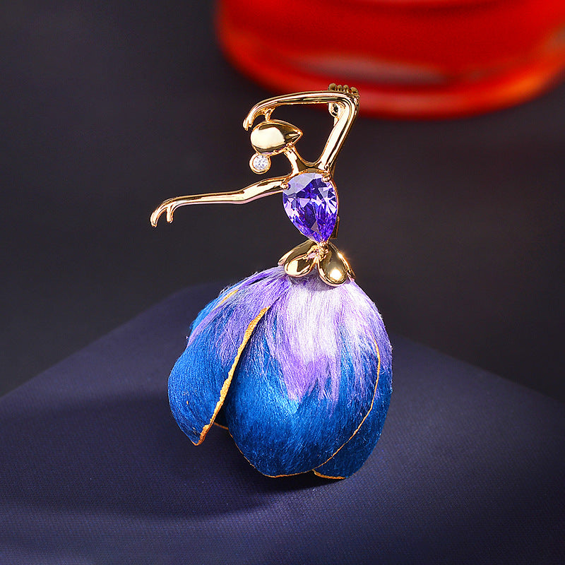 Ballet dancer Brooch