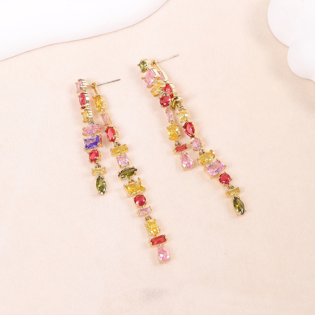 Luxury-Style Micro-set Zirconia Jewelry Set