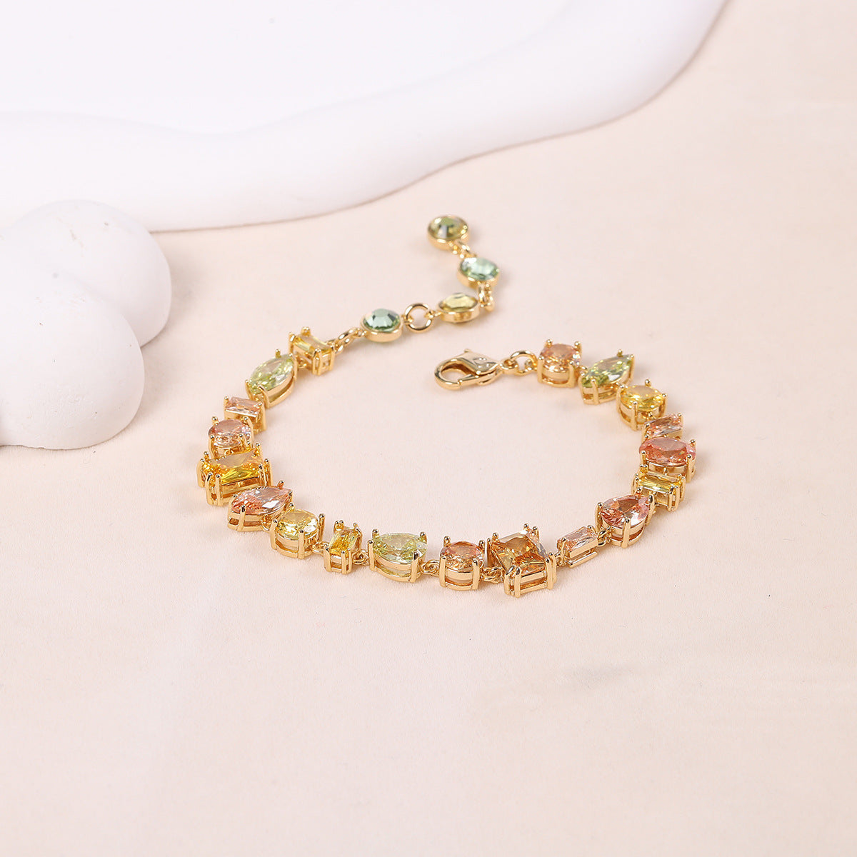 Luxury-Style Micro-set Zirconia Jewelry Set