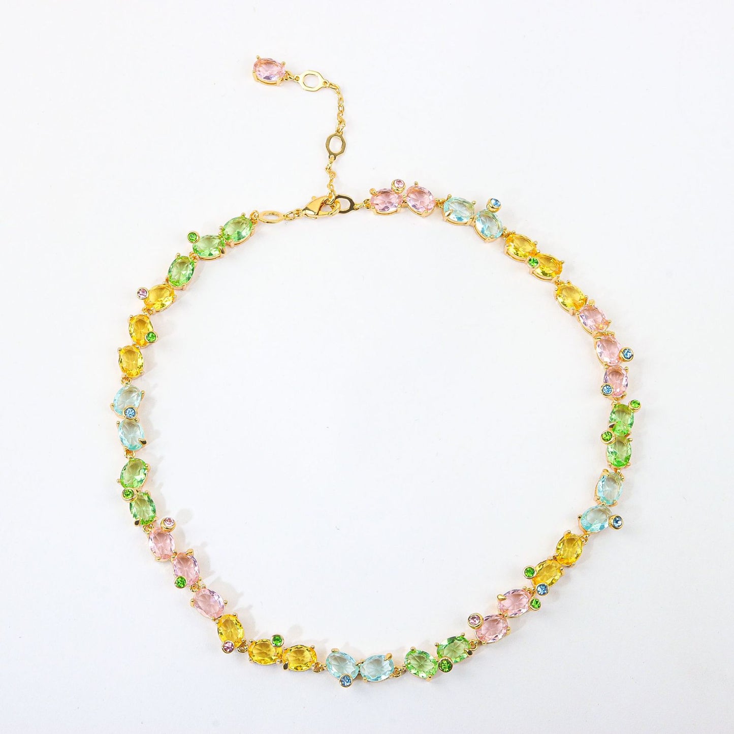 Colored zircon jewelry set