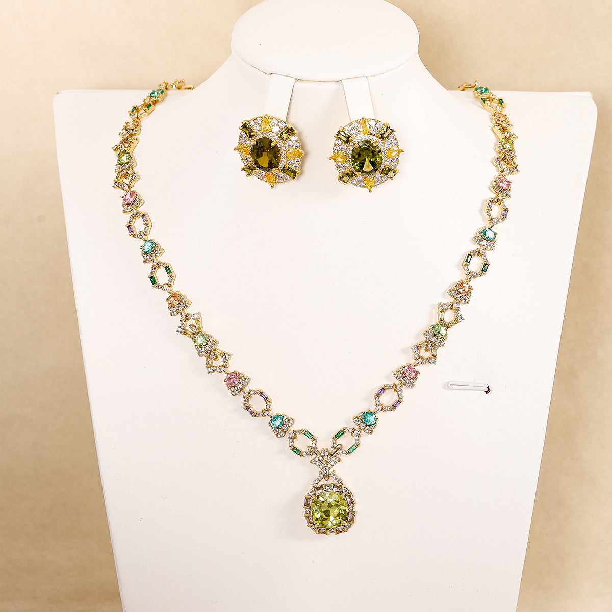 New floral-shaped jewelry set