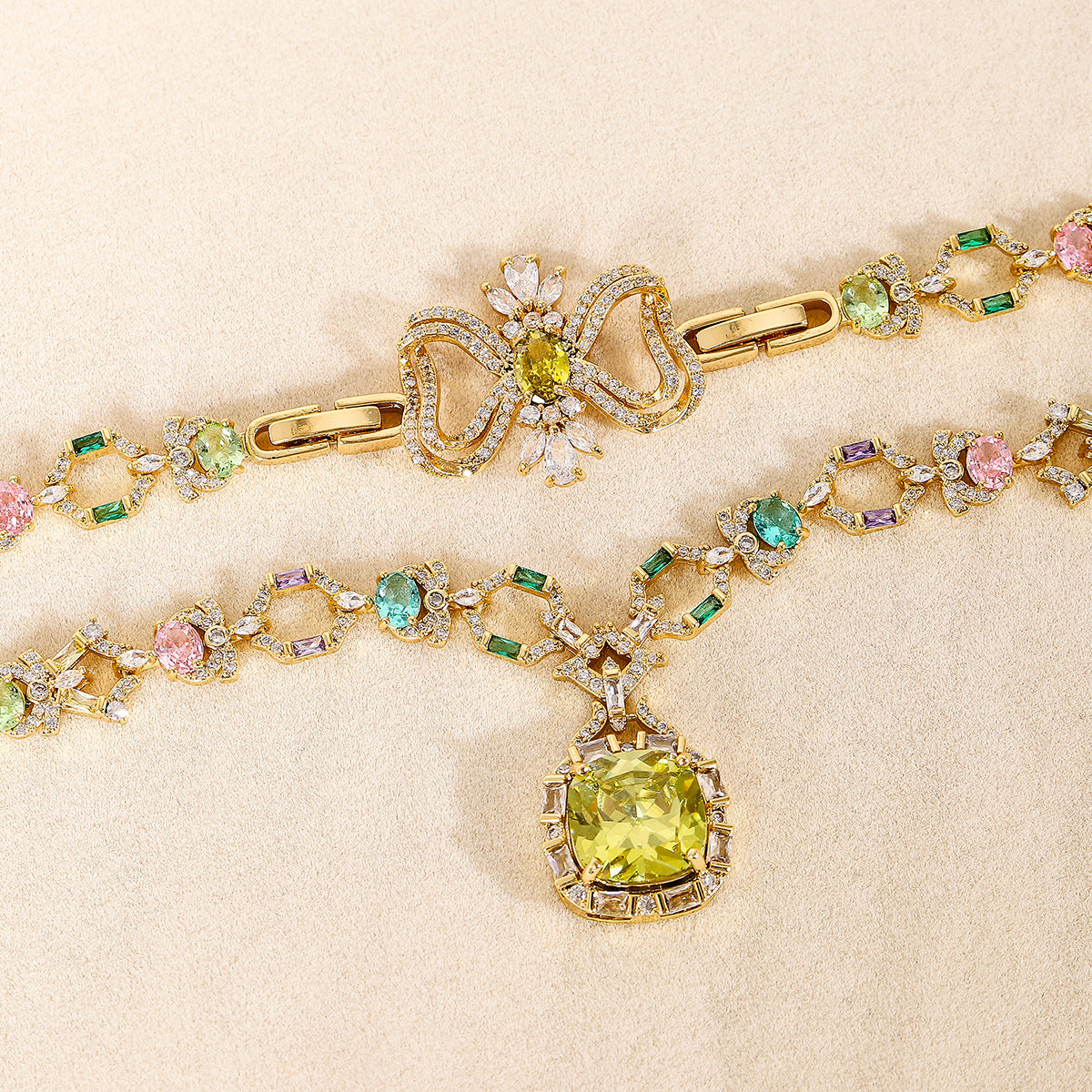 New floral-shaped jewelry set