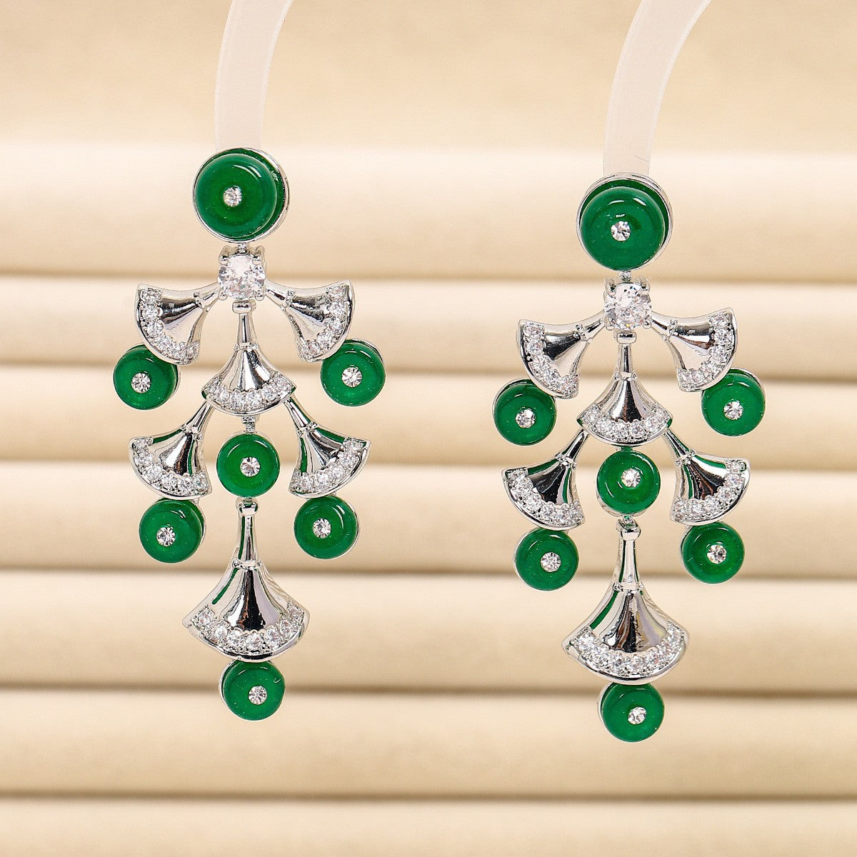 Luxury-Style Micro-set Zirconia Jewelry Set