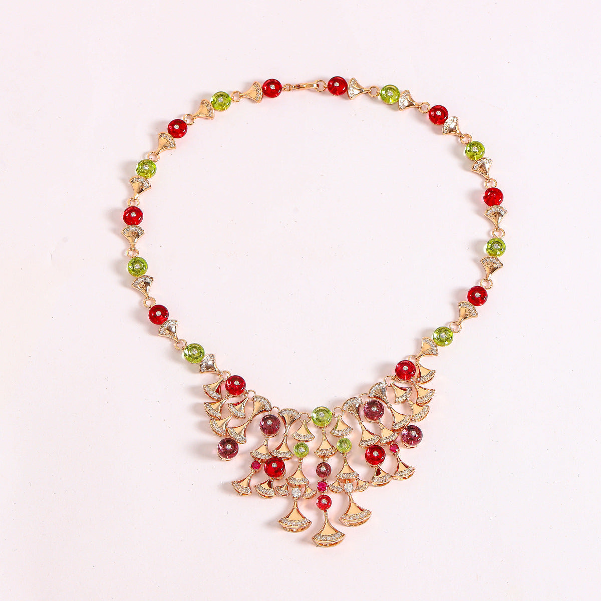 Luxury-Style Micro-set Zirconia Jewelry Set