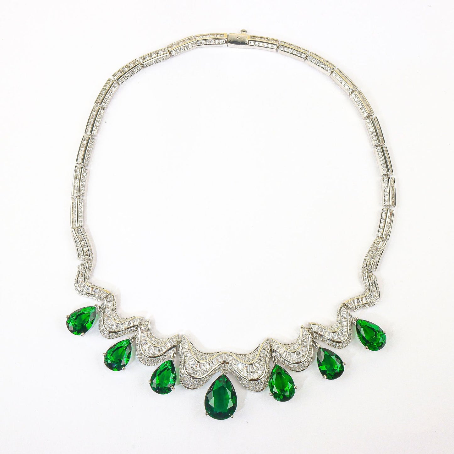 Fashion droplet-shaped jewelry set