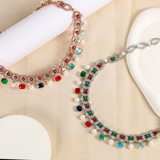 New color combination necklace