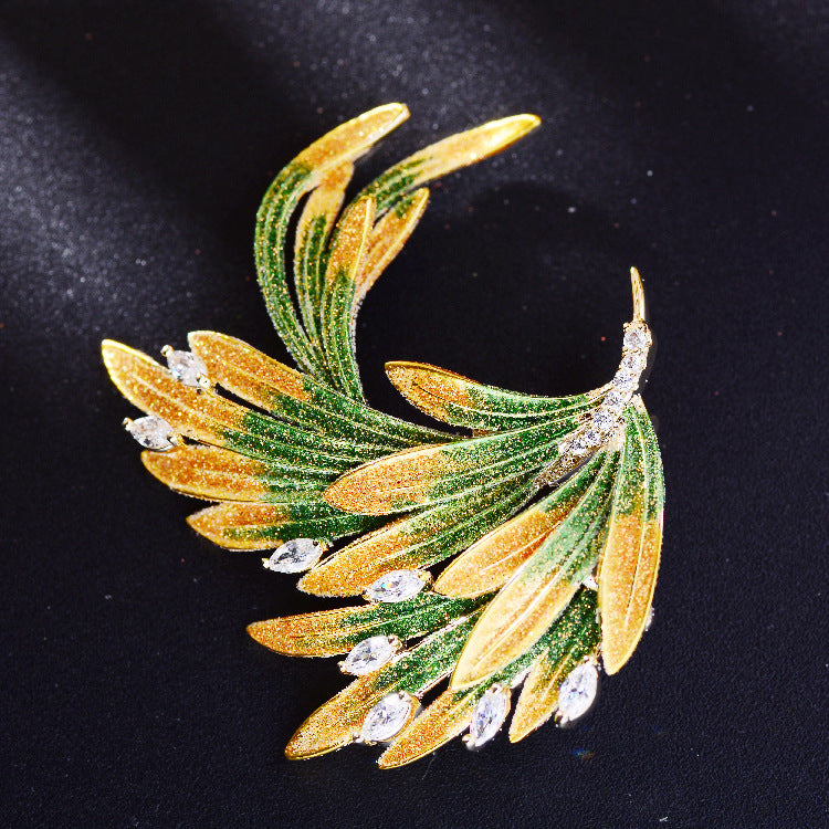 Enamel Brooch