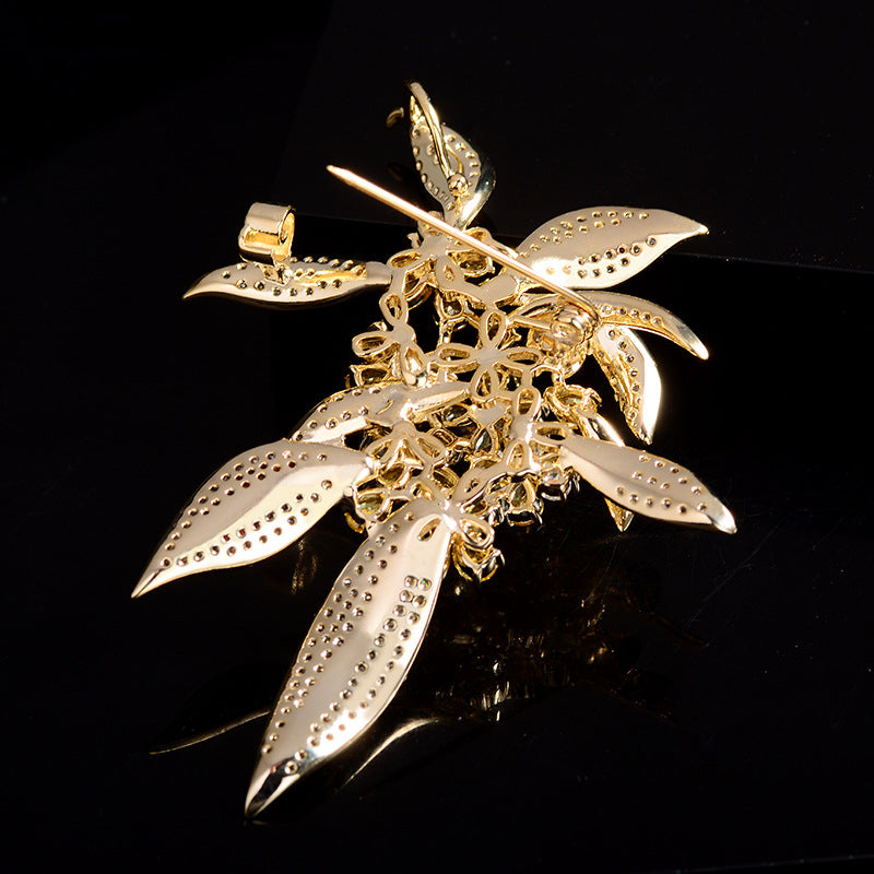 Osmanthus High-end Brooch