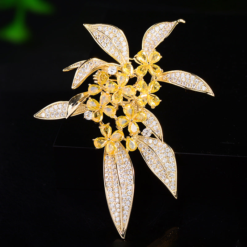 Osmanthus High-end Brooch