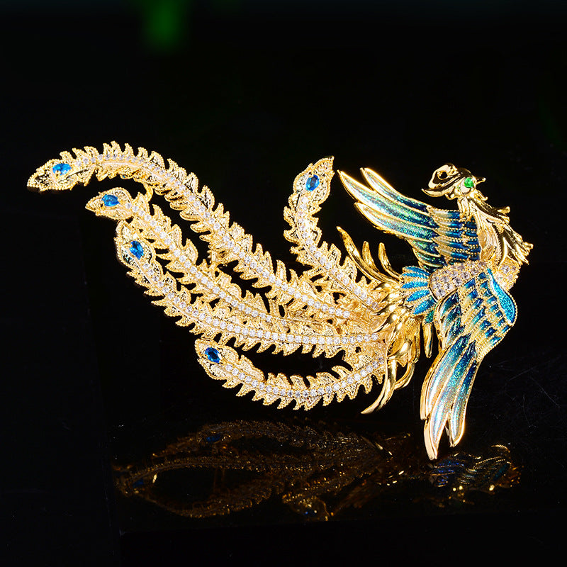 Phoenix Brooch
