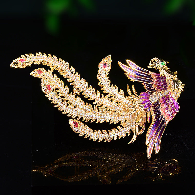 Phoenix Brooch