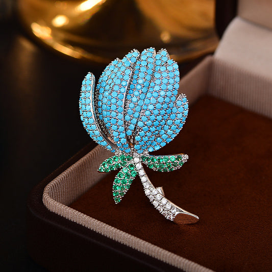 Luxurious tulip Brooch