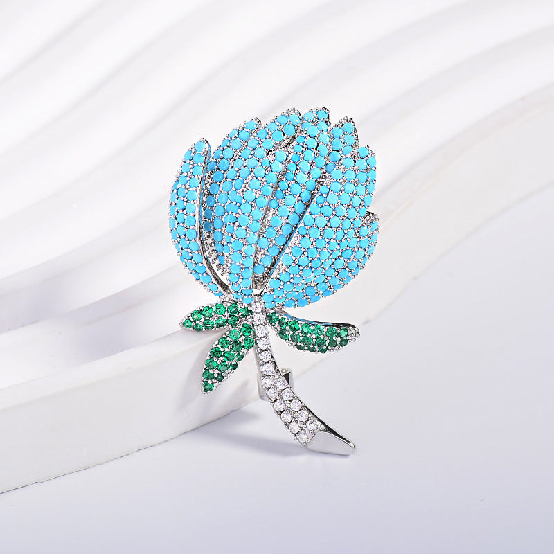Luxurious tulip Brooch