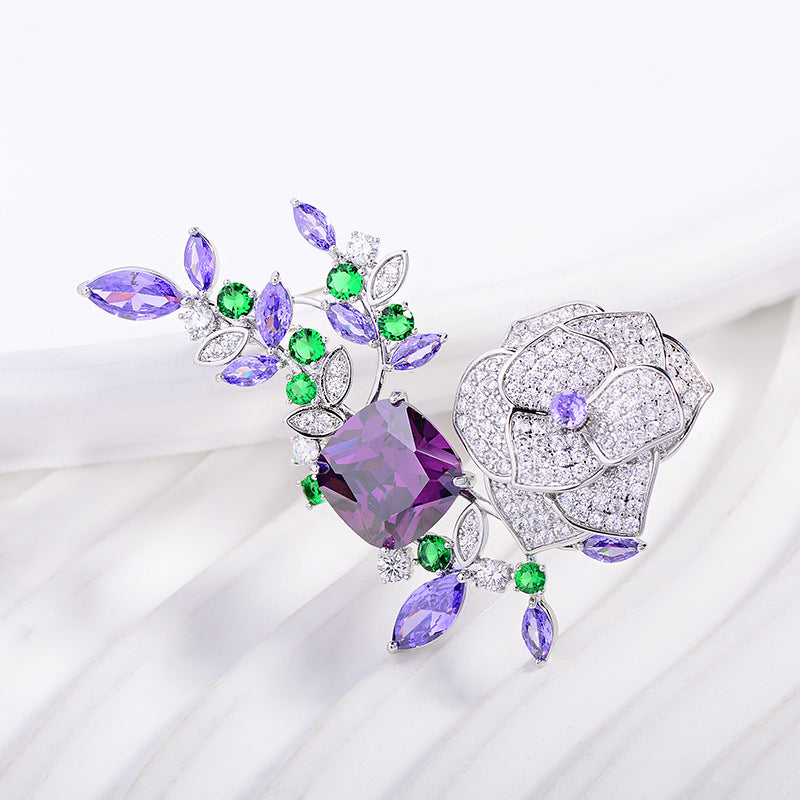 Fashion Peony Brooch