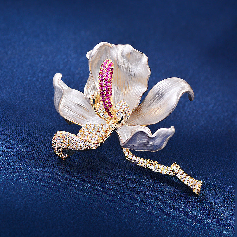 Jasmine flower Brooch