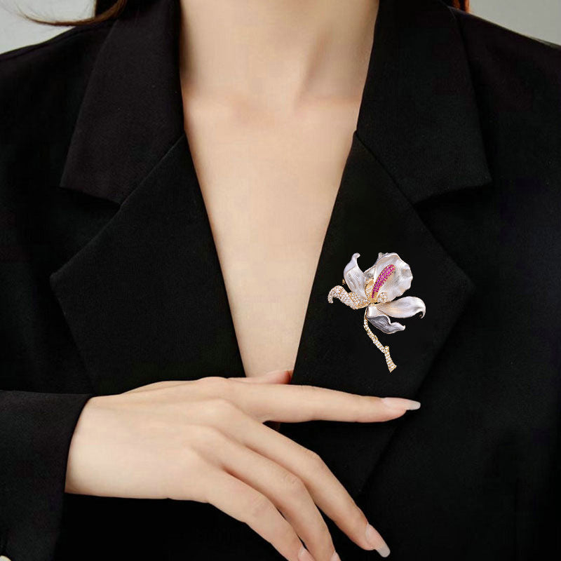 Jasmine flower Brooch