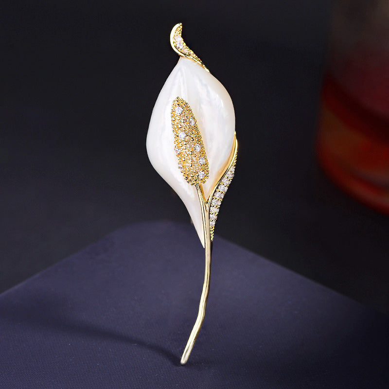 Fashion Gladiolus Brooch