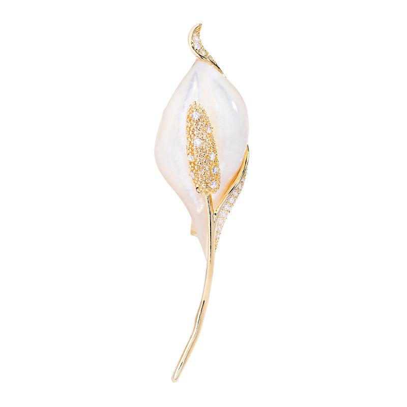 Fashion Gladiolus Brooch