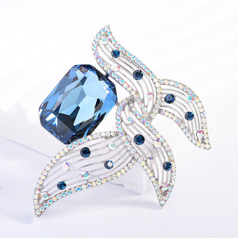 Crystal Brooch