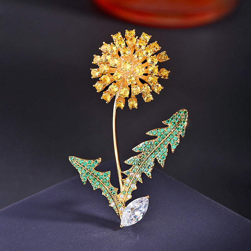 New dandelion Brooch