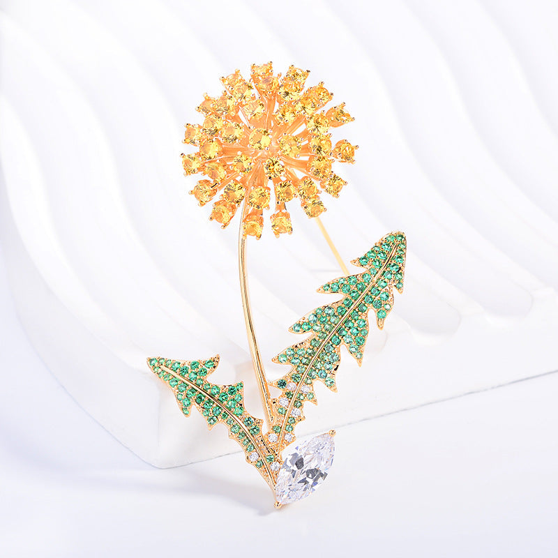 New dandelion Brooch