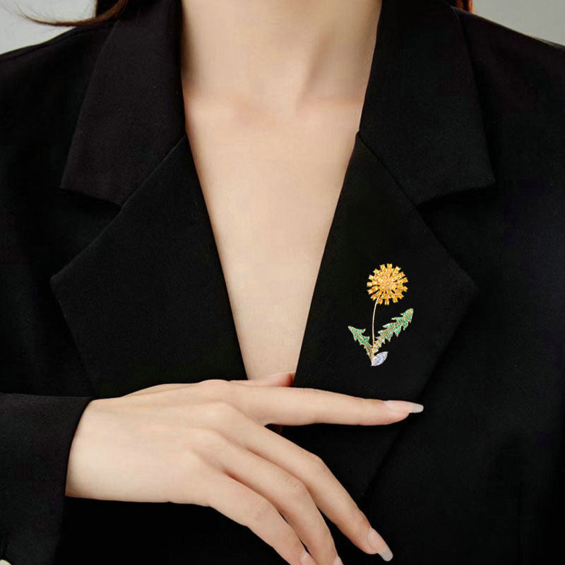 New dandelion Brooch