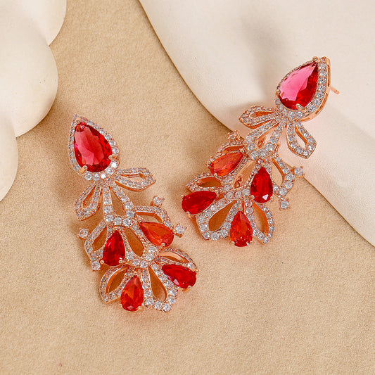 Elegant and luxurious style earrings