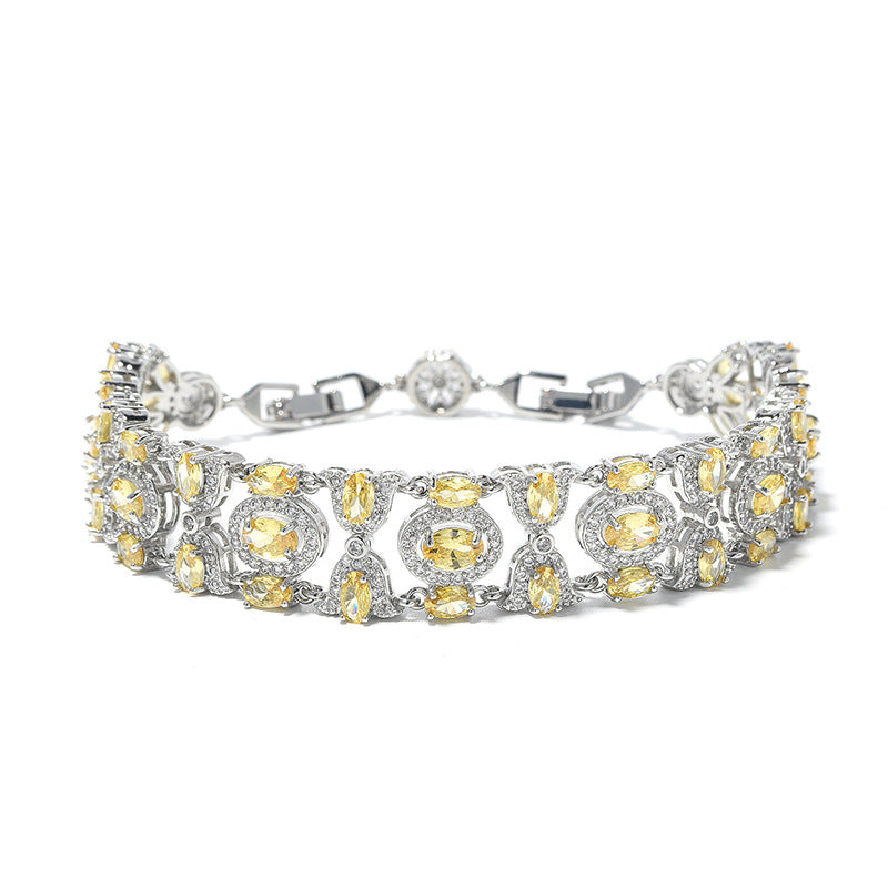Zircon bracelet