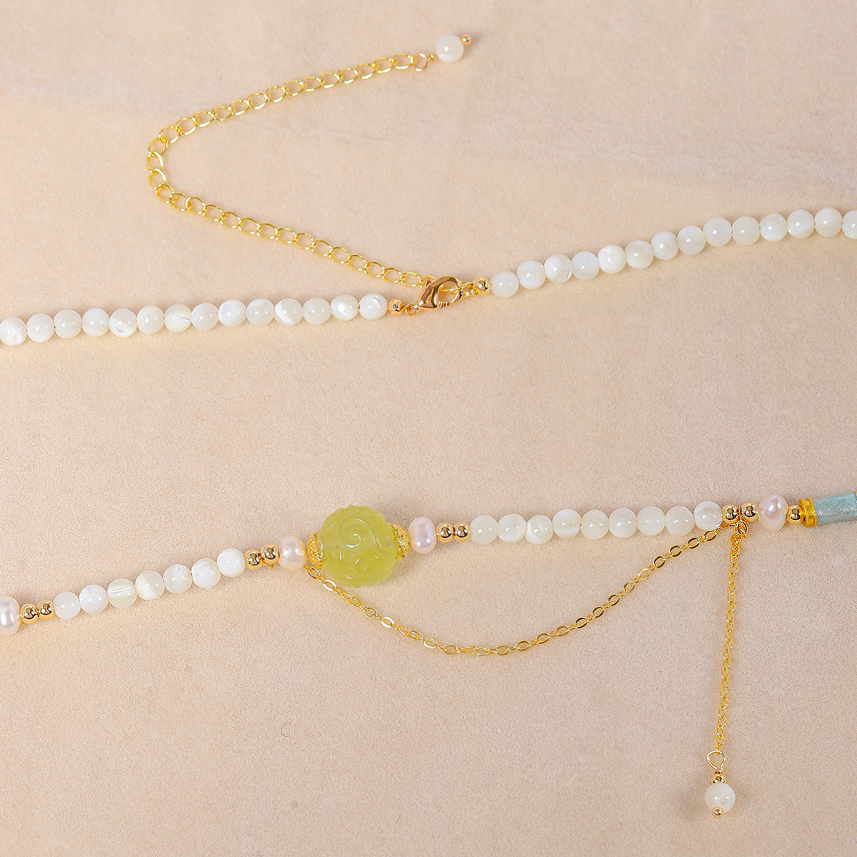 Chinese-style contemporary jewelry necklace