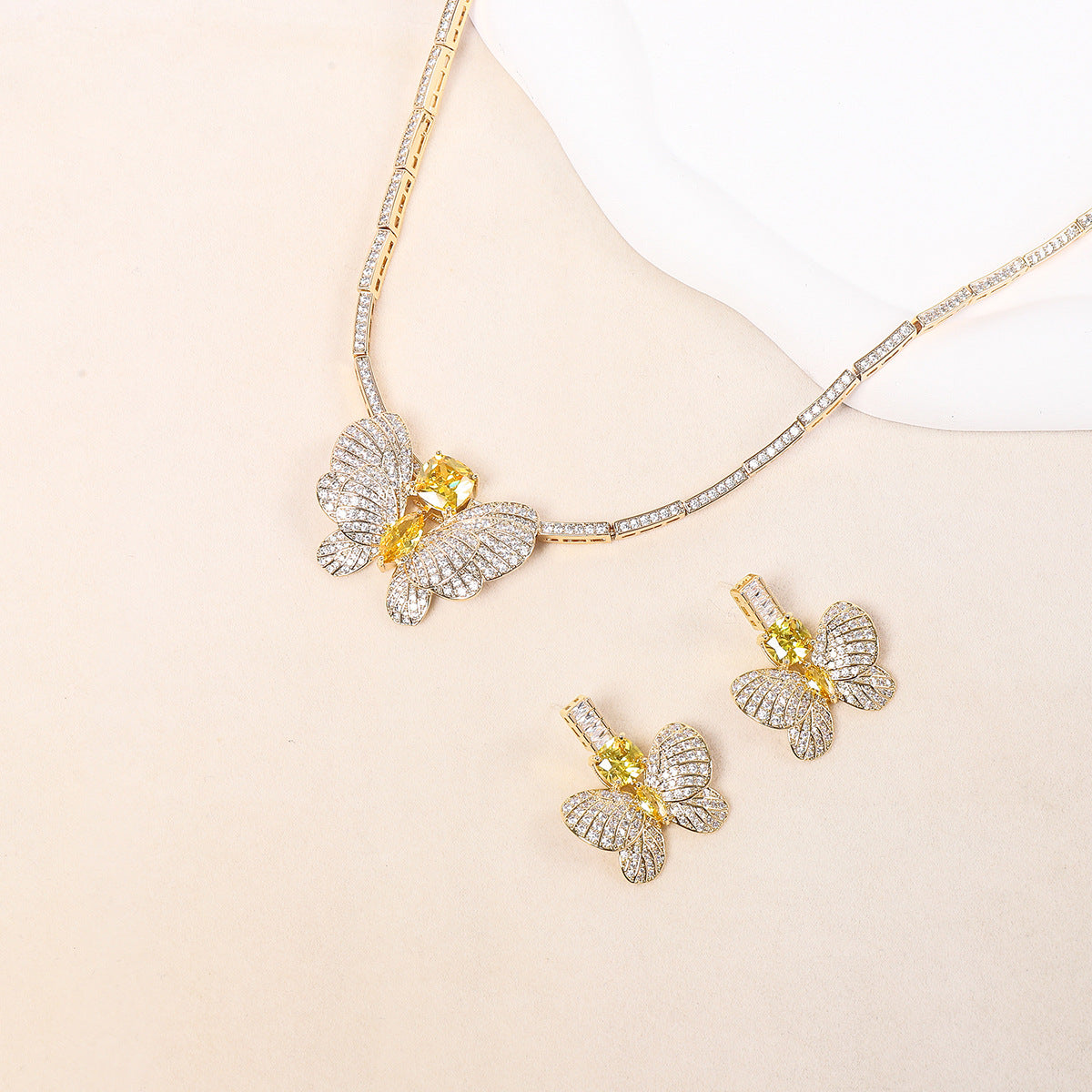 Star-studded butterfly design