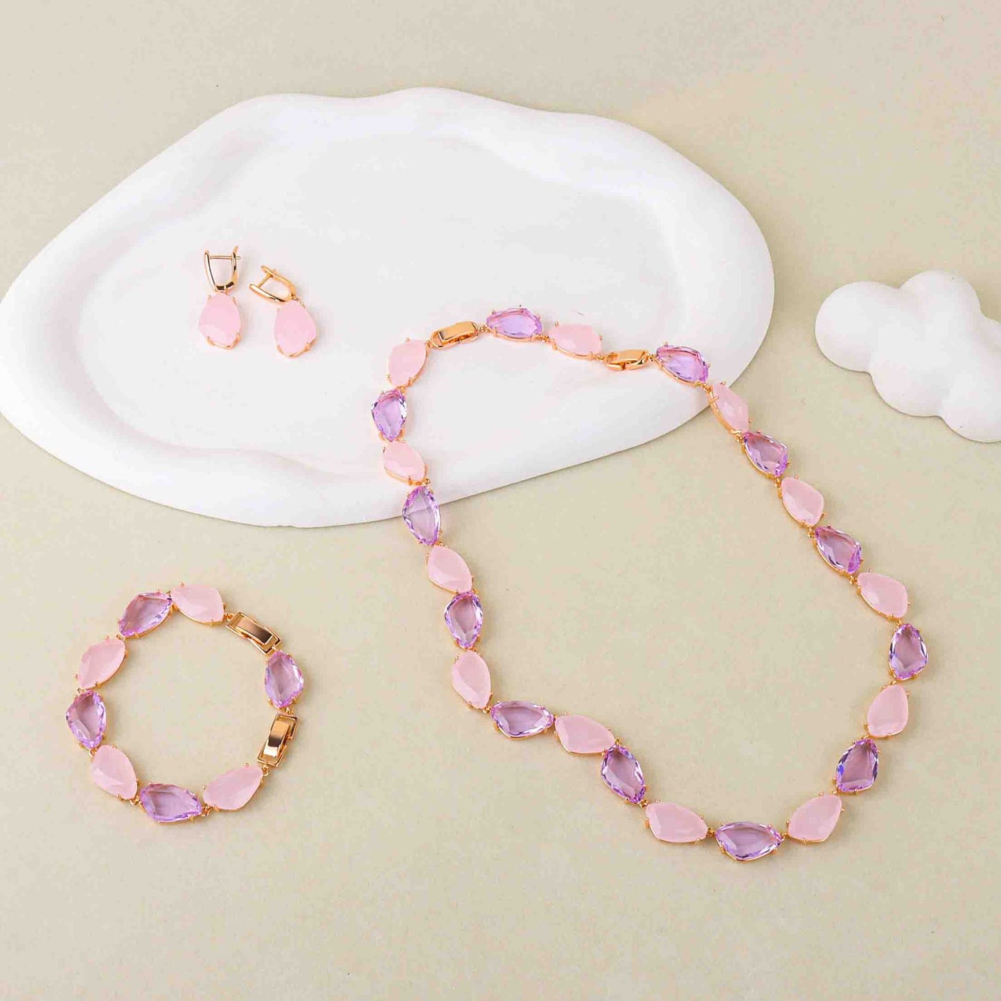 New irregular design jewelry set