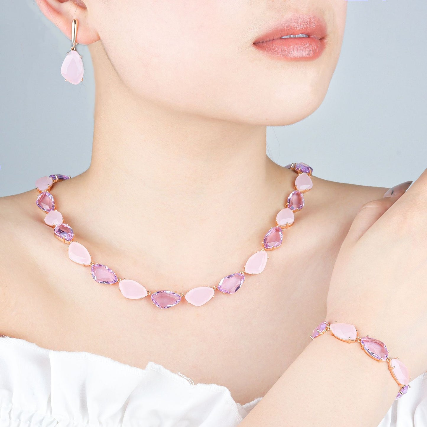 New irregular design jewelry set