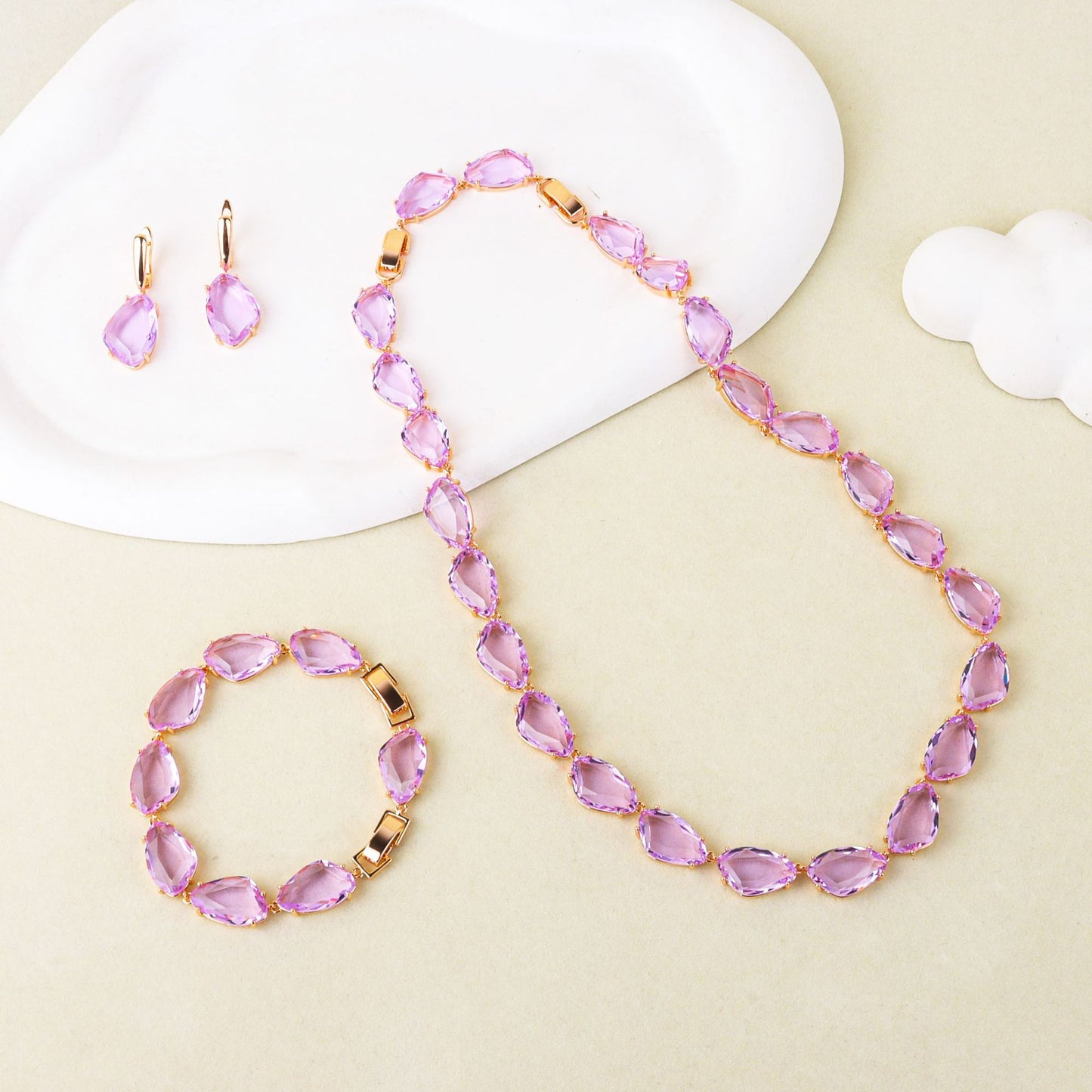 New irregular design jewelry set